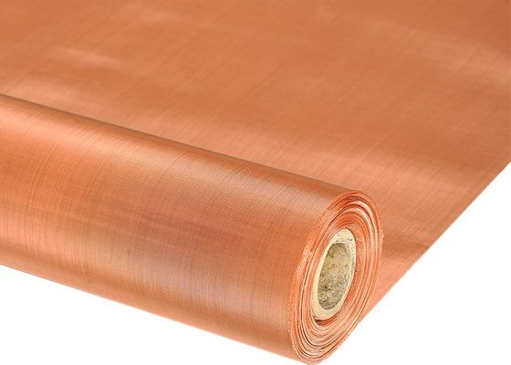 Καθαρός Χάλκινος Κλωβός Faraday EMF Θωράκισης Πλέγμα Σύρματος Ρολό 30m