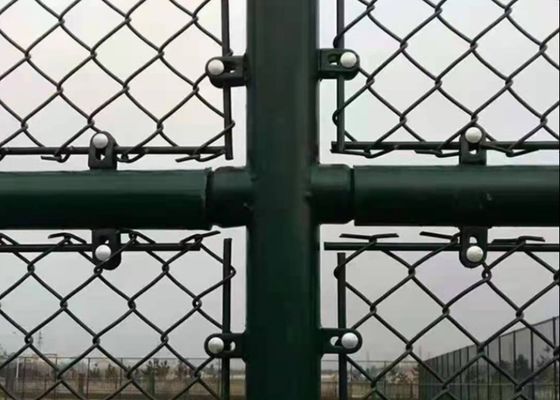 6ft Ζυγισμένο PVC επικαλυμμένο φράχτη αλυσίδας ASTM E2016 ISO9001