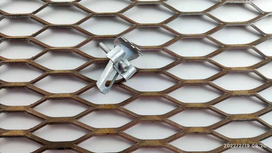 Μεταλλικό δίχτυ με επεκταμένη μέταλλο 1.22x2.44m Ζυγισμένο χάλυβα