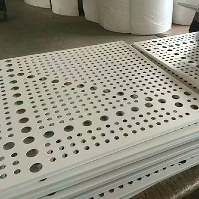 1.2mm Τρύπα 304 Ανοξείδωτο Ατσάλι Διάτρητο Φύλλο Πλέγματος
