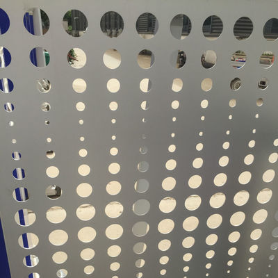 Διάτρητο Πλέγμα Αλουμινίου 1000x2000mm Διακοσμητικό Πάνελ 0.3mm Πάχος