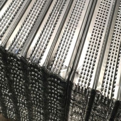 Ζυγισμένο χάλυβα Hi Rib Metal Lath 450 mm x 2200 mm Μόνιμη φόρμα