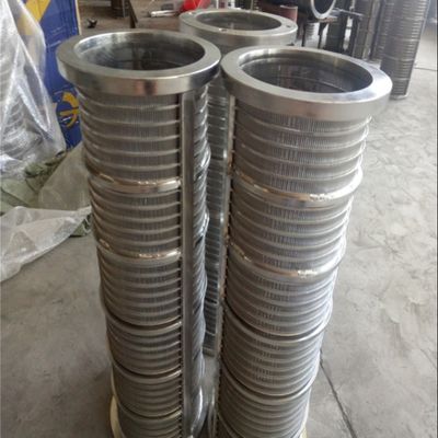 Πλέγμα 300mm φίλτρο οθονών καλωδίων σφηνών 304 Johnson ανοξείδωτο υψηλής αντοχής