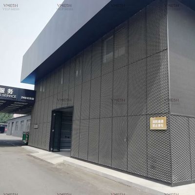Διακοσμητικό μετάλλων επεκταθε'ν πιάτο πλέγμα ανοξείδωτου μετάλλων φύλλων εξωτερικό