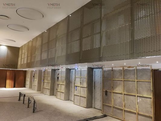Μεταλλικά δομικά υλικά αλουμίνιο Προσόψεις επένδυσης τοίχων από διογκωμένη λαμαρίνα
