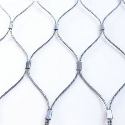 Ζωολογικών κήπων ζωικό πλέγμα σχοινιών καλωδίων ανοξείδωτου κλουβιών προστατευτικό αντιδιαβρωτικό