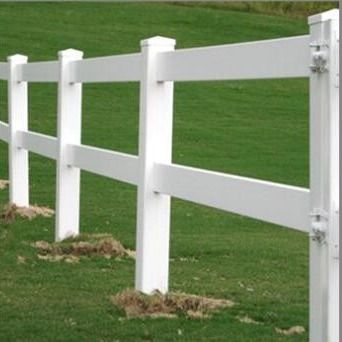 Ανθεκτικός φράχτης αλόγων PVC 2.5m Μήκος Αγροτικός φράχτης