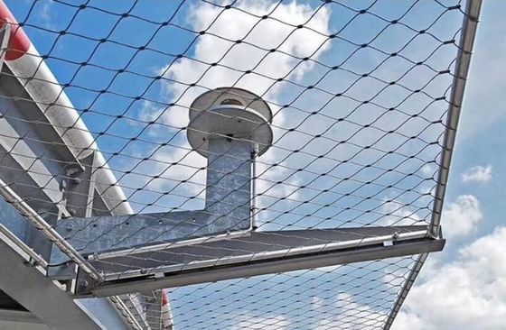 Μαύρη οξείδωση 3mm Ατσάλινο καλώδιο πλέγμα ευέλικτη διακόσμηση σιδερένιο