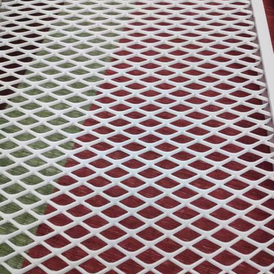 Διακοσμητικό Αλουμίνιο 0,5 mm Αρχιτεκτονικό Επεκτεινόμενο Μεταλλικό Δίκτυο Διαμαντένιο Πίνακα Οροφής