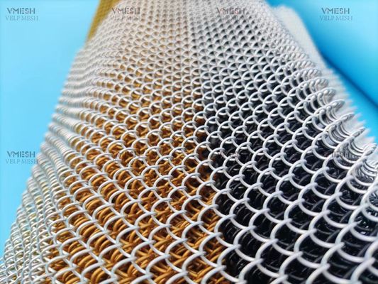 Διακοσμητική κουρτίνα αλυσίδας αλουμινίου 1.2mm-2mm