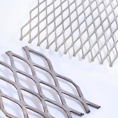 Galvanized Steel Diamond Expanded Metal Mesh For Platform Walkway