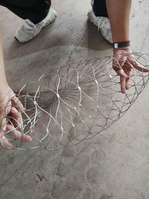 Custom Size Stainless Steel 304 Lightweight 1mm 1.5mm Anti-theft Safety Wire Mesh Bag