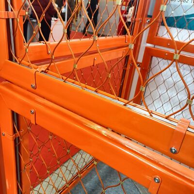 Δίκτυο σχοινίς από ανοξείδωτο χάλυβα για το γήπεδο αθλητικών γήπεδων