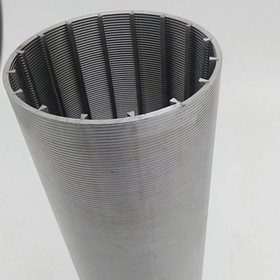 Προσαρμοσμένη οθόνη Johnson Wedge Wire από ανοξείδωτο χάλυβα για οθόνη φιλτραρίσματος αερίου λαδιού