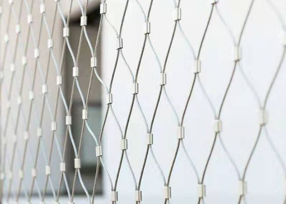 SS316 ODM cOem δικτύου καλωδίων ανοξείδωτου διαμαντιών για τα κιγκλιδώματα σκαλοπατιών