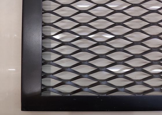 ISO9002 τεντώνοντας το μαύρο επεκταθε'ν φύλλο 60*120mm πηχακιών μετάλλων τρύπα 20*40mm