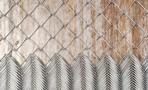 το PVC 3.8mm έντυσε 4ft 6 γαλβανισμένη FT συνήθεια περίφραξης