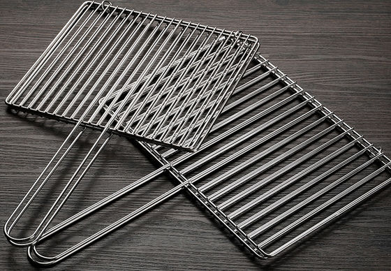 Ανοξείδωτο Ατσάλι Καλάθι Ψησίματος BBQ για Ψάρια και Κρέας