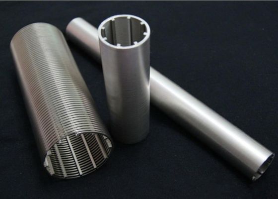 Το Inconel Inckel αυλάκωσε την οθόνη φίλτρων καλωδίων σφηνών 600mm OD για την κατασκευή