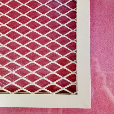 πλέγμα αλουμινίου 50mm*100mm 2mm επεκταθε'ν για την εσωτερική και υπαίθρια διακόσμηση