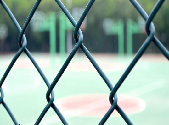 γαλβανισμένο αγρόκτημα πλέγματος διαμαντιών καλωδίων κυκλώνων φρακτών συνδέσεων αλυσίδων 15m 30m 50m ρόλος
